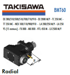 TAKISAWA BMT60 Radial