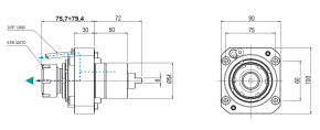 MIYANO Ø54 Axial mit IKZ