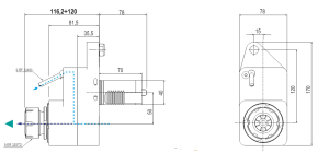 Mazak QTN2 Axial mit IKZ