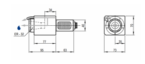 DIN5480 40 VDI-DIN69880 mit IKZ