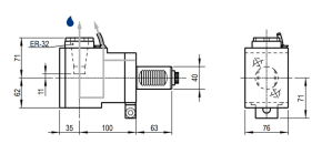 DIN5480 40 VDI-DIN69880 mit IKZ