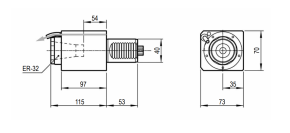 DIN5482 40 VDI-DIN69880