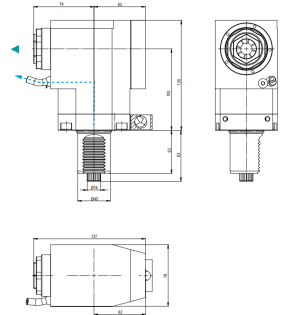 DIN5482 40 VDI-DIN69880